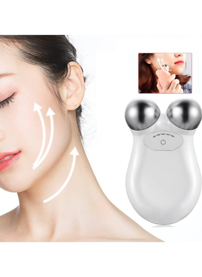 Micro current Face Device Roller, Face Lifting Skin Device for Facial Wrinkle Removal, Facial Toning Massage Device