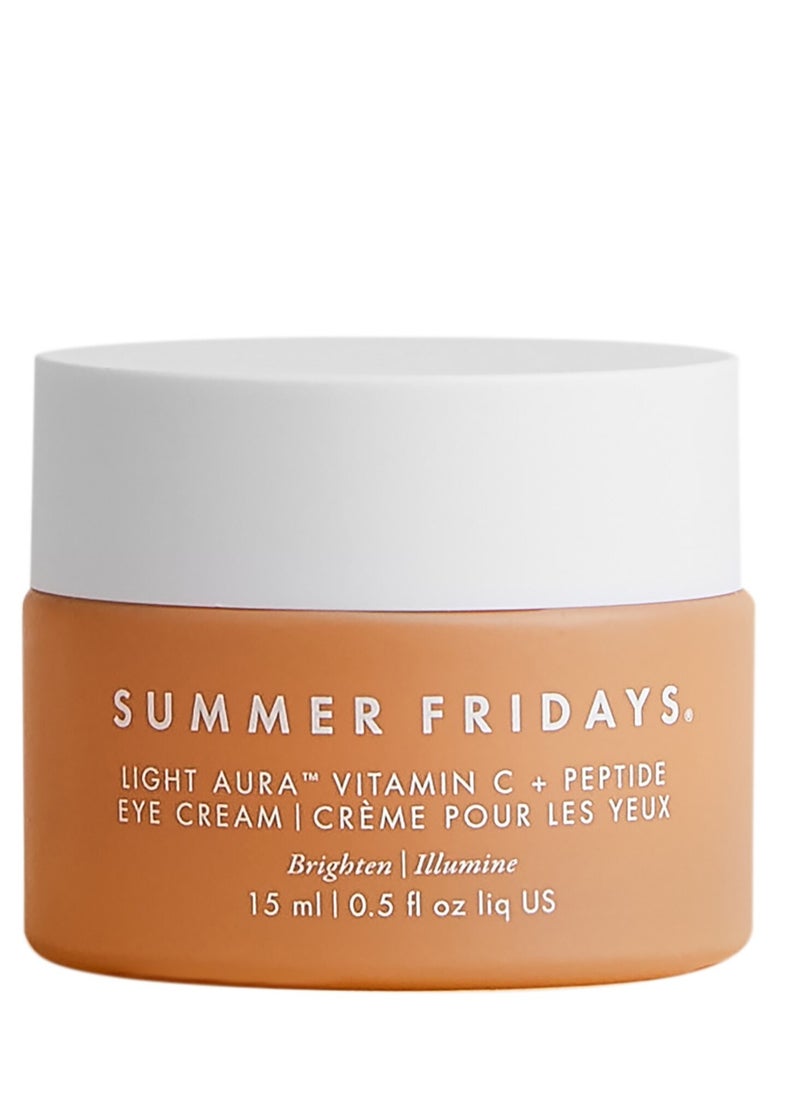 Light Aura - Vitamin C + Peptide Eye Cream 15ml