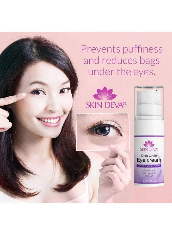 Dark Circles Eye Cream Puffiness Wrinkles And Bags. The Most Effective Antiaging Eye Gel For Under And Around Eyes.