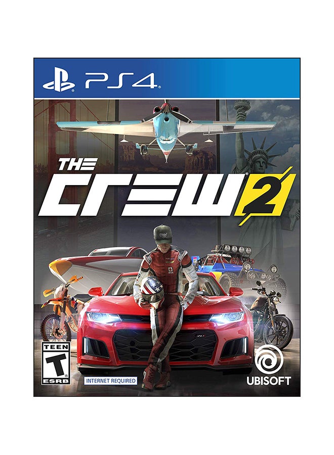 PlayStation 4 Slim 500GB Console With The Crew 2