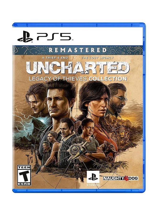 Playstation 5 (Cd Version) + Uncharted Legacy Of Thieves Collection Ps5 + Marvel'S Spider-Man Miles Morales PS5