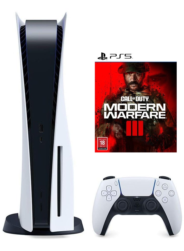 PlayStation 5 Disc Console With Call of Duty: Modern Warfare 3