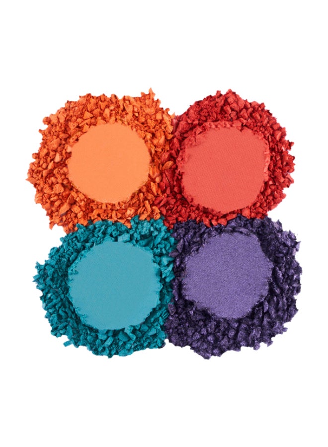 F/M NP Color Palette Eyeshadow, 6 Grams -006 Tropical Glam