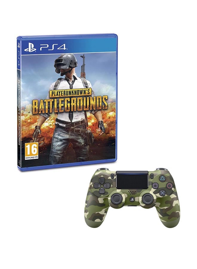 Pubg By Pubg Corp - Shooter - PlayStation 4 (PS4) With DUALSHOCK 4 Wireless Controller - action_shooter - playstation_4_ps4