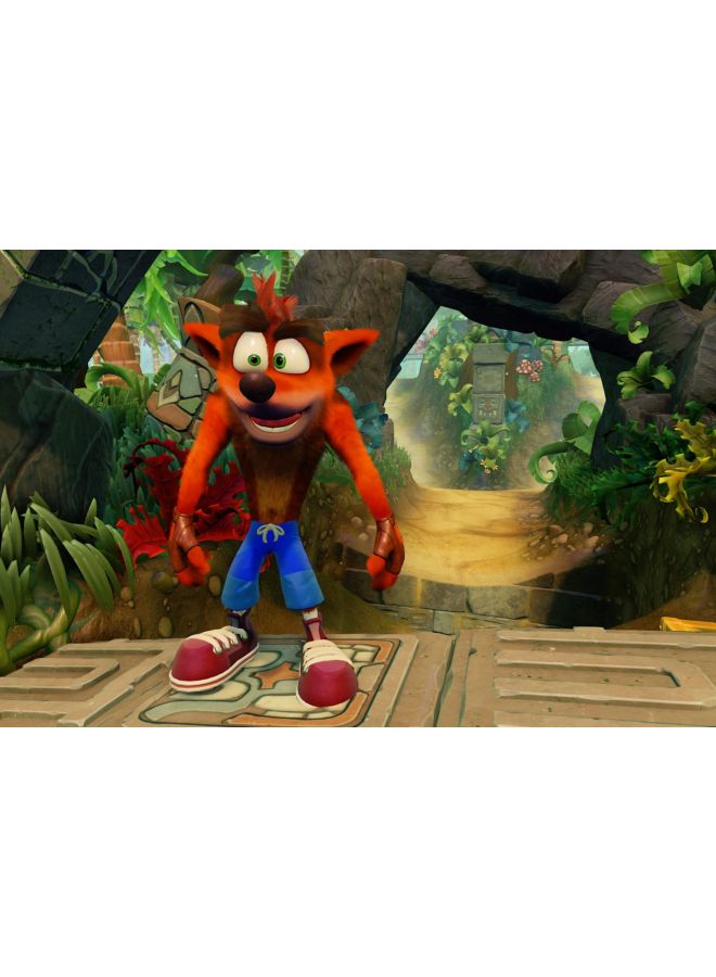 Crash Bandicoot N. Sane Trilogy With DUALSHOCK 4 Wireless Controller For PlayStation 4 (PS4) - Camouflage - adventure - playstation_4_ps4