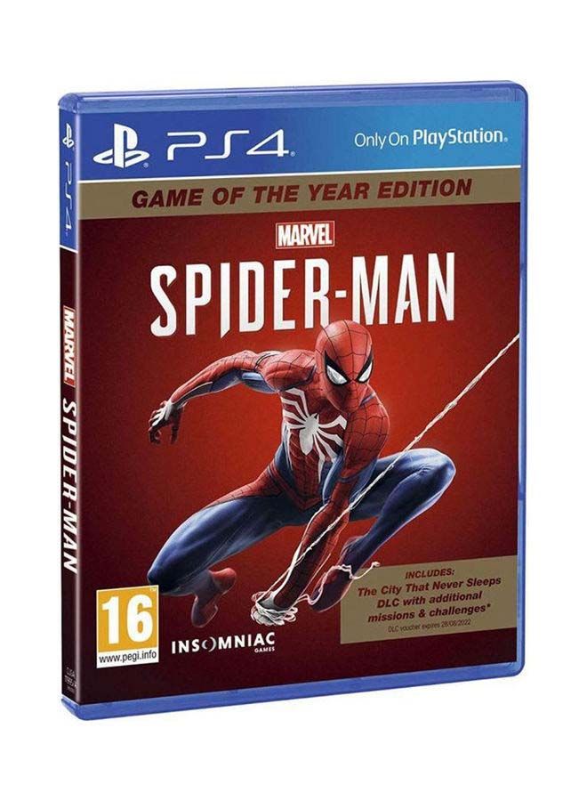 Marvel Spiderman GOTY CD For PS4 - Action & Shooter - PlayStation 4 (PS4)