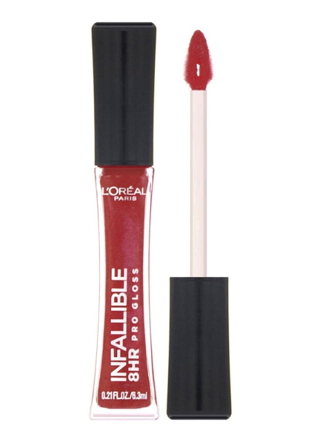 Infallible 8HR Pro Lip Gloss 315 Rebel Red