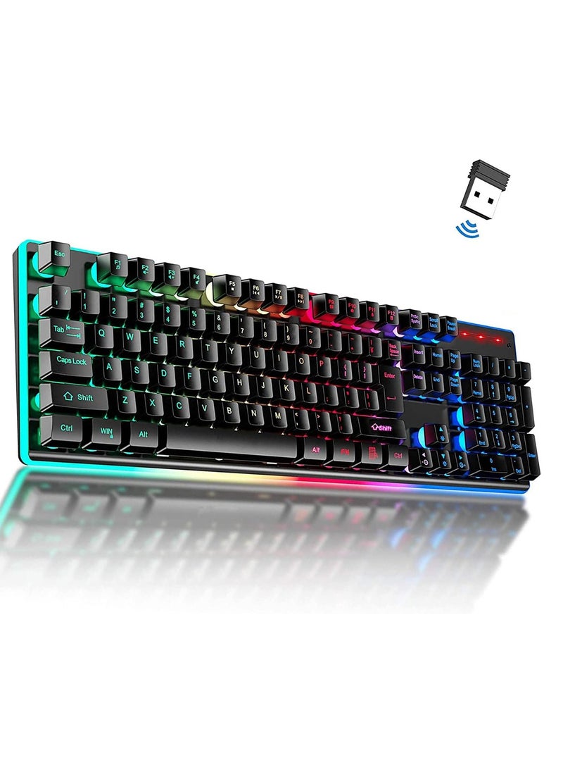 Akko 3087 Wired Mechanical Gaming Keyboard 87 Keys 100% Anti-Ghosting with PBT Dye-Sub Keycaps, OEM Profile, Cream Yellow Linear Switch, Programmable Macros Wired TKL Keyboard for PC/Laptop