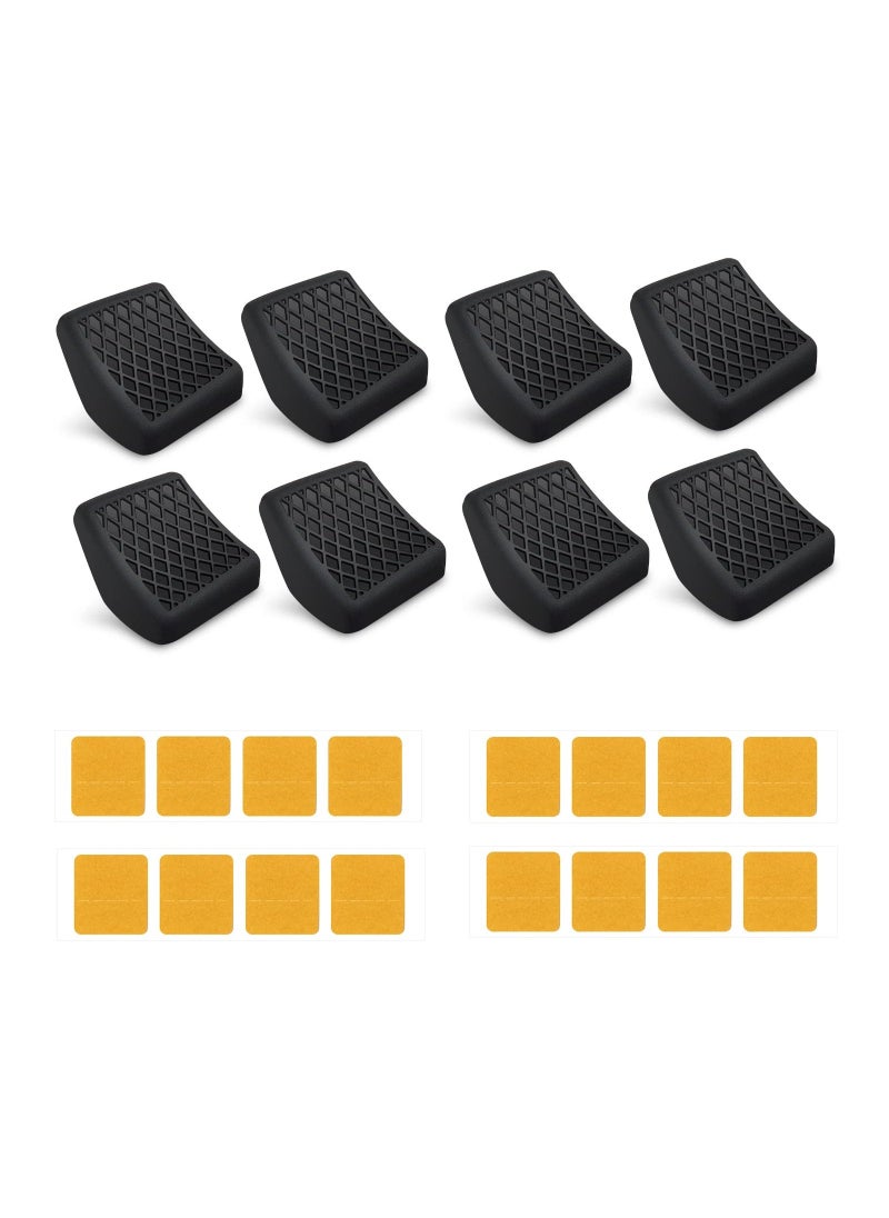 Back Button for Steam Deck, Handle Grip Pads for Steam Deck Non-Slip Back Button Enhancement Set for Steam Deck Enhancement Button Kit with Double Sided Adhesive and Box(8pcs)