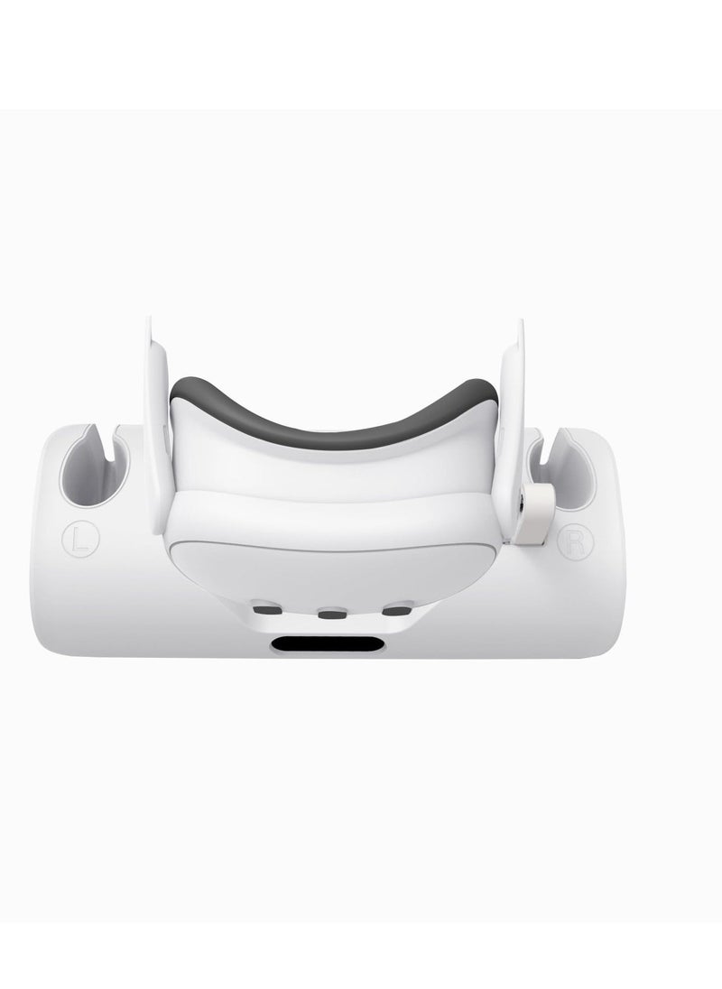 Fast Charging VR Dock for Oculus Quest 3 & Meta Quest 3 - Magnetic Stand with LED Indicator, Compatible with VR Headset & Controller Accessories