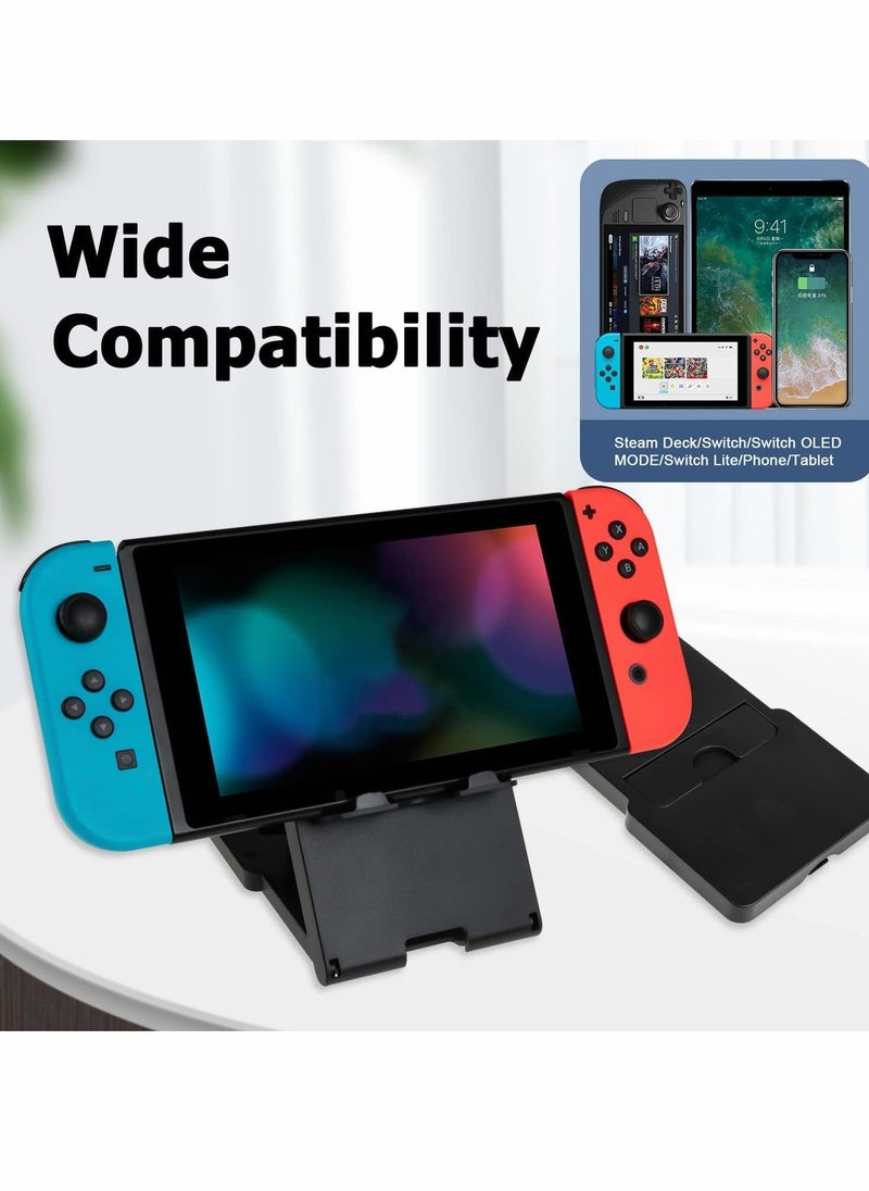 Stand Base Compatible with Valve Steam Deck, Adjustable Portable Stand for Handheld Gaming