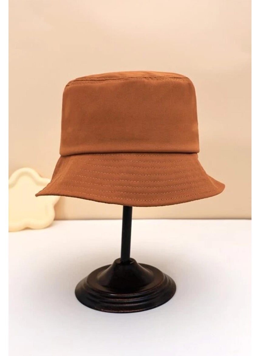 Nubuck Camel Bucket Hat