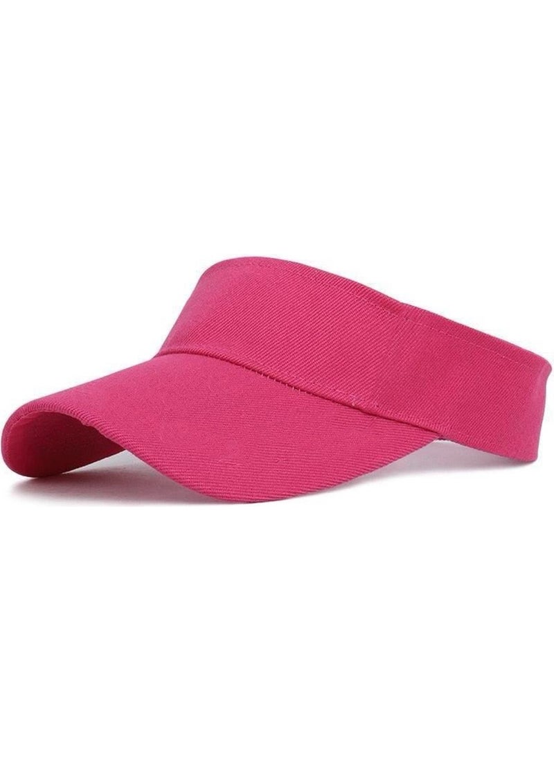 Trend Protective Fuchsia Skull Visor Hat