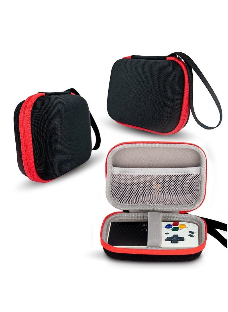 Hard Case for Miyoo Mini Plus Handheld Game Console, Storge Bag for Miyoo Mini Plus, Case Only, Interior White