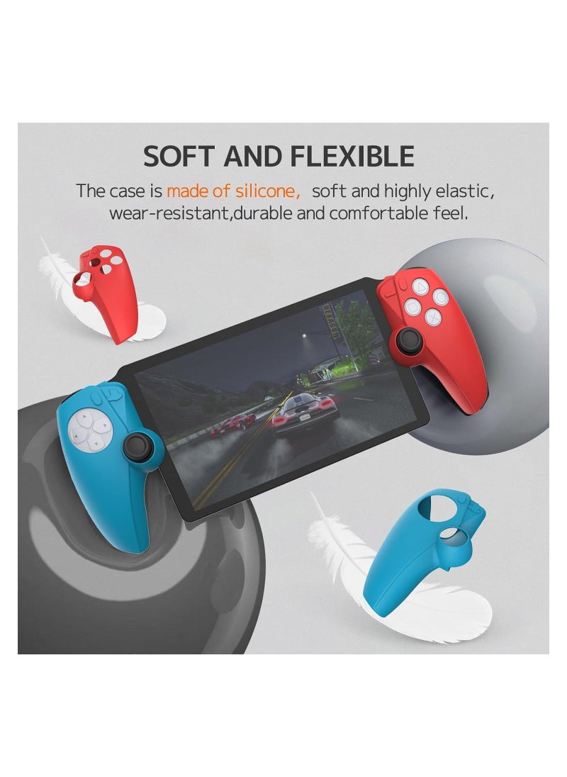 Compatible Playstation Portal Case Silicone, PS Portal Case, Soft Silicone Protective Skin Grip Cover Portal Case for Playstation Portal Accessories Kit (NOT Including Thumb Joystick Caps)