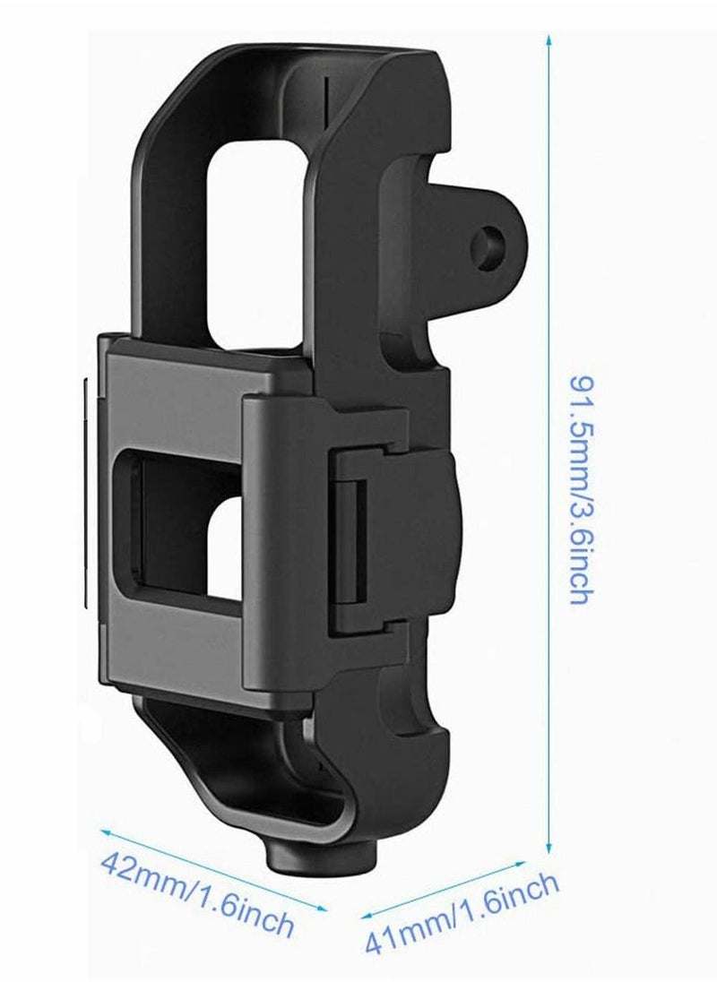 Action Mount for Dji Osmo Pocket Tripod and Gopro Stand Bracket Accessories Expansion Protective Frame with Quick-Release Design