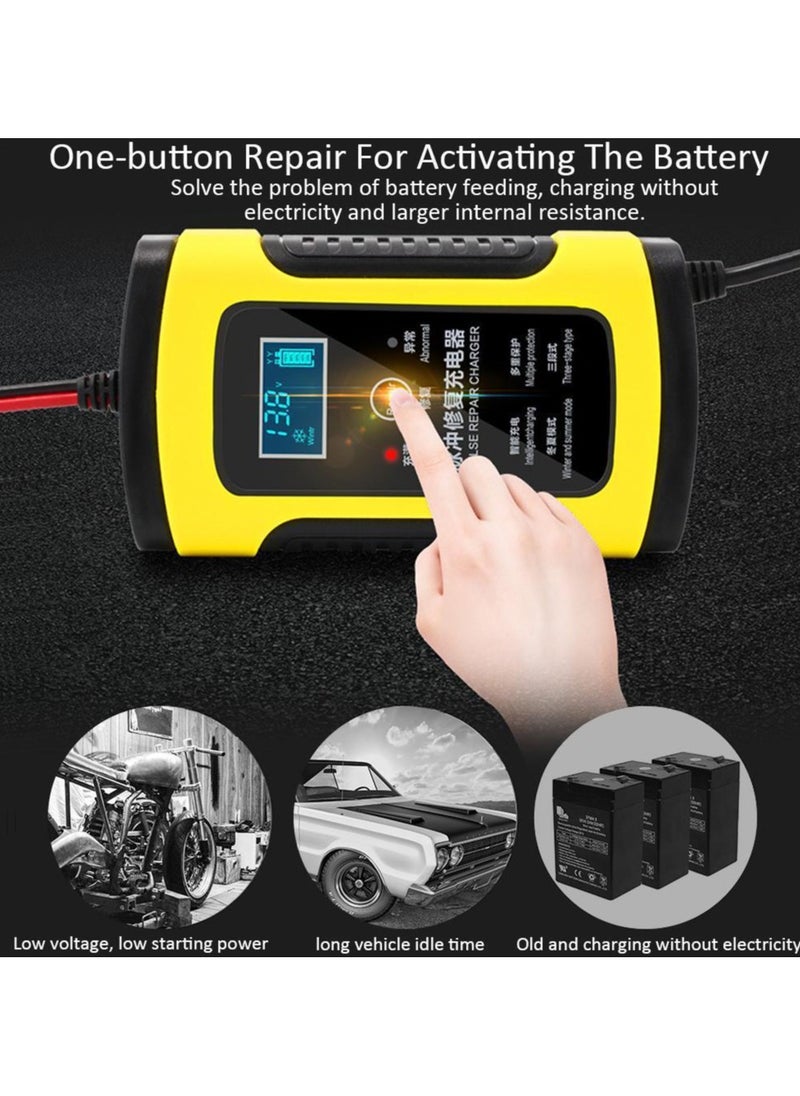 Pulse Repair Charger with Digital LCD Display