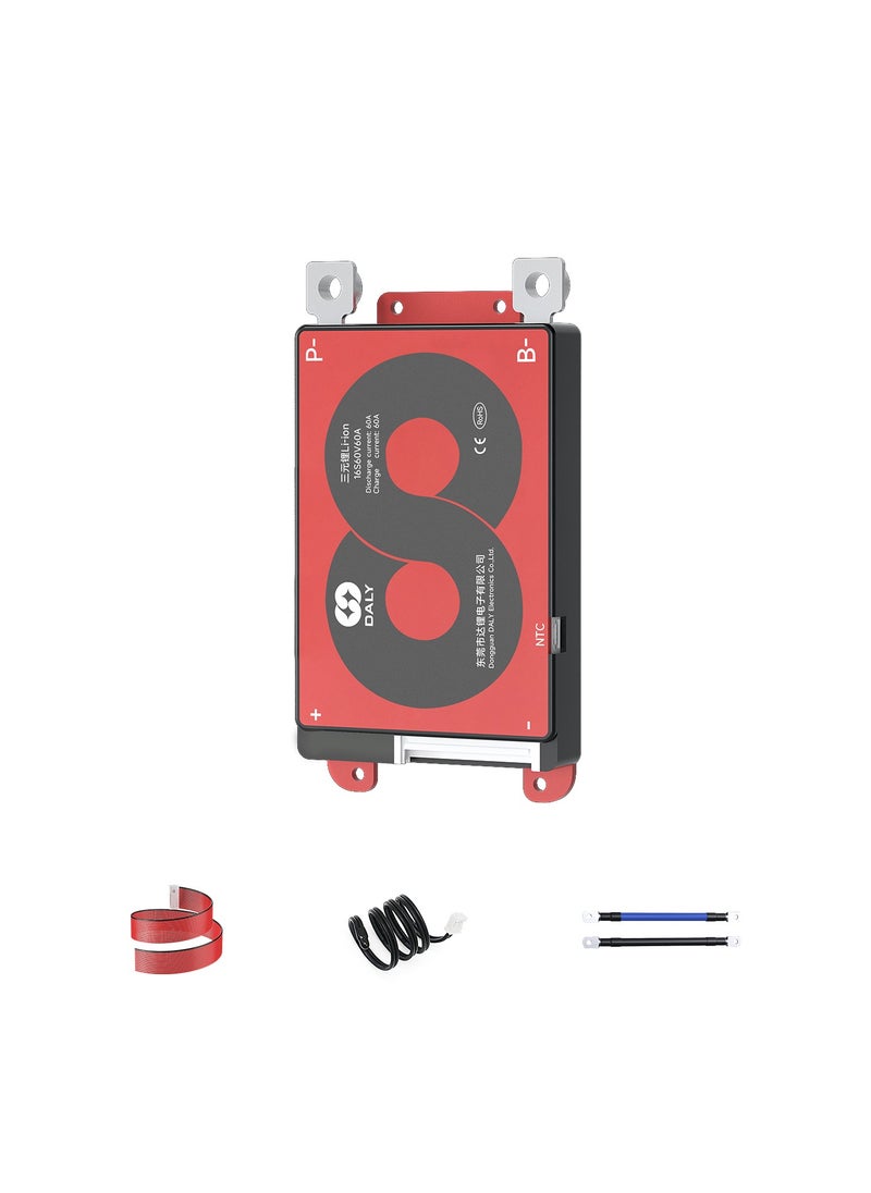 DALY 16S 60V 60A Li-ion Battery Management System (BMS) – Hardware Version for 60V Li-ion Battery Packs