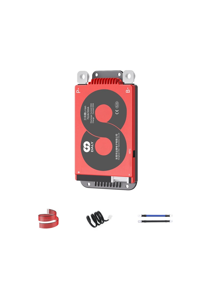 DALY 7S 24V 100A Li-ion Battery Management System (BMS) – Hardware Version for 24V Li-ion Battery Packs