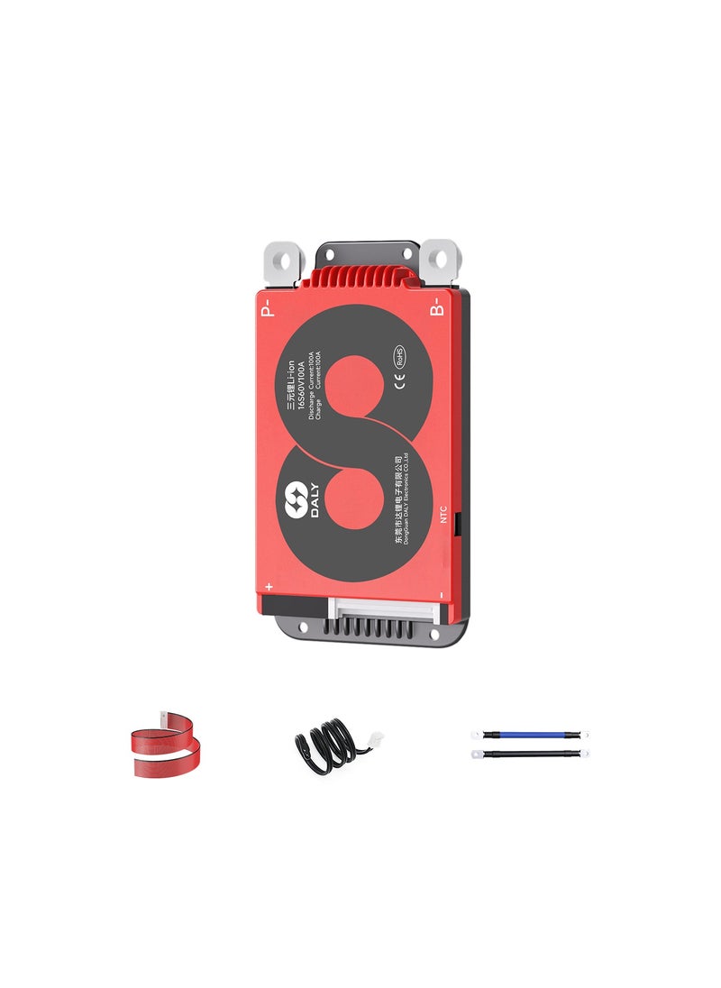 DALY 16S 60V 100A Li-ion Battery Management System (BMS) – Hardware Version for 60V Lithium-Ion Battery Packs