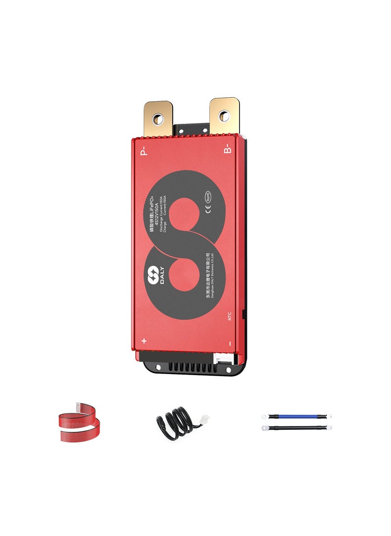 DALY 4S 12V 150A LiFePO4 Battery Management System (BMS) – Hardware Version for 12V LiFePO4 Battery Packs