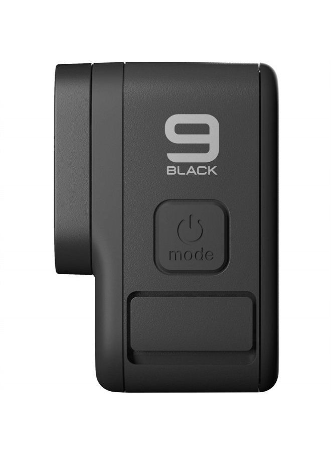 HERO9 Black - Waterproof Action Camera with Front LCD and Touch Rear Screens, 5K Ultra HD Video, 20MP Photos, 1080p Live Streaming, Webcam, Stabilization