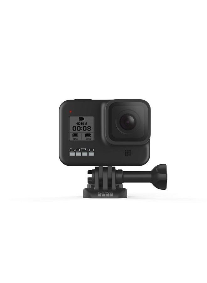 HERO8 Black Action Camera Bundle with Dual Battery Charger & Includes 3 Total Batteries with case.