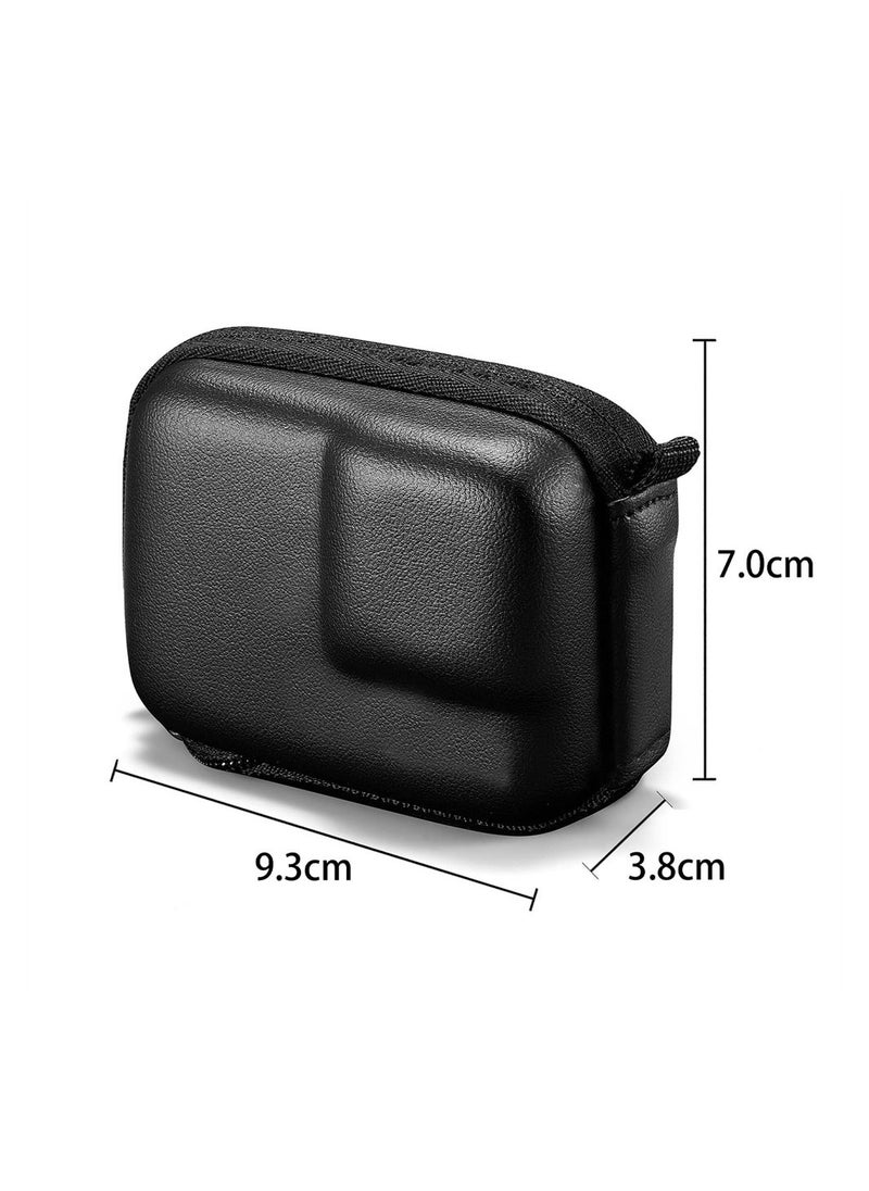 Carrying Case for GoPro Hero 11 10 9 8 7 6 5, Azonee Mini Hard Shell Carrying Case Travel Portable Storage Bag Accessories for DJI Osmo Action, for AKASO, for Campark, for YI Action Camera and More