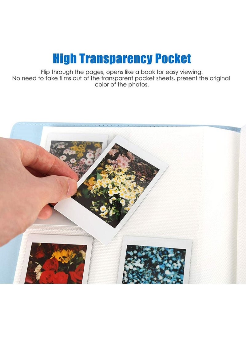 256 Pockets Photo Album for Fujifilm Instax Mini LiPlay 11 90 70 50S 26 25 9 8+ 8 7S Instant Camera for Mini Link SP-1 Printer for Polaroid Snap SnapTouch PIC-300 Z2300 Mint Zip Instant Camera Printer