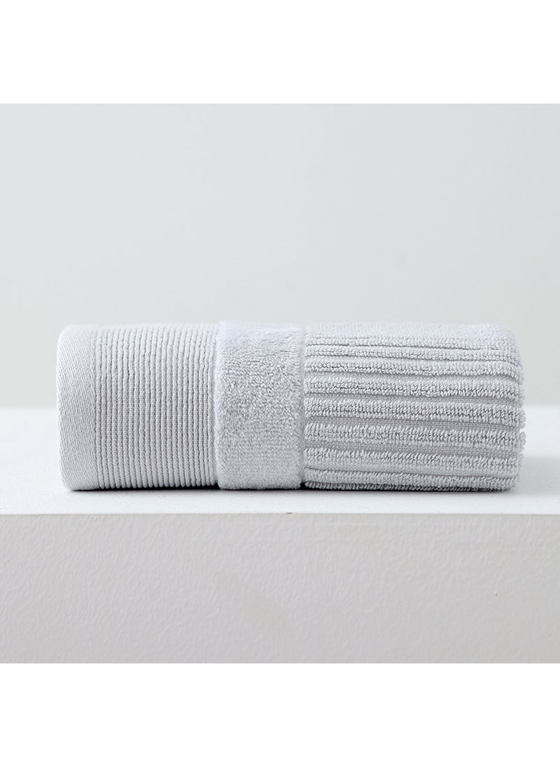 Pure Cotton Square Towel Soft Absorbent Hotel Home Gray