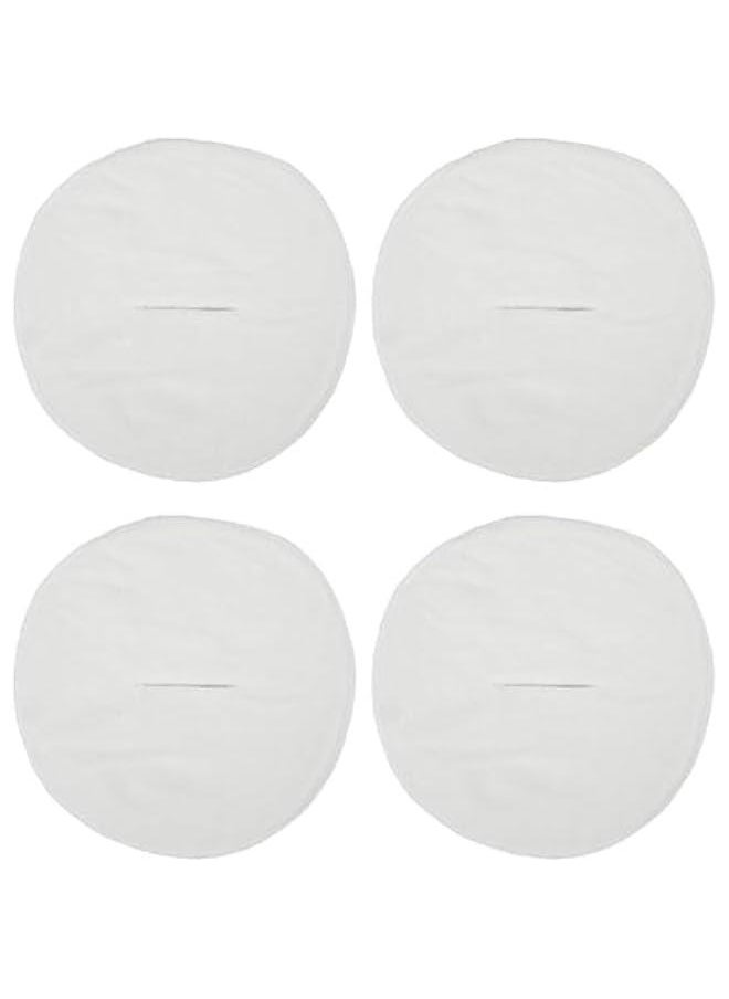 Hot Compress Face Towel Masks, Reusable Facial Steamer Towel, Facial Steamer Towel Mask Skin Care Spa Towel Mask, for Home Beauty Salon, 4Pcs