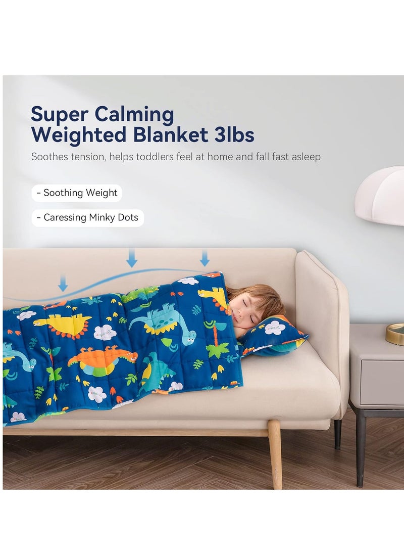 Nap Mat with Weighted Blanket