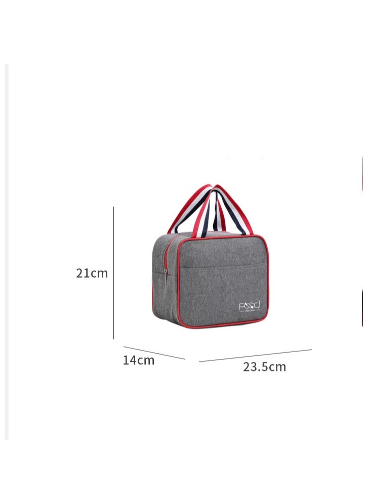 Square Portable Cationic Insulated Lunch Bag