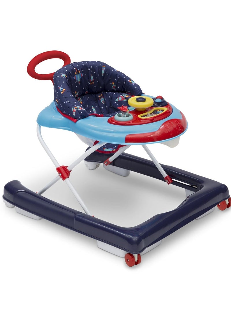 Delta Children First Exploration 2-in-1 Activity Walker, Lift Off