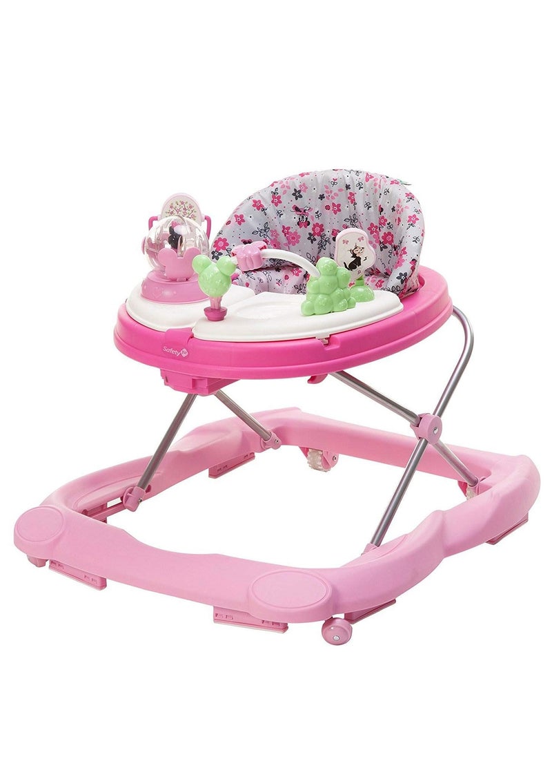 Disney Baby Minnie Mouse Music and Lights Baby Walker with Activity Tray (Garden Delight)
