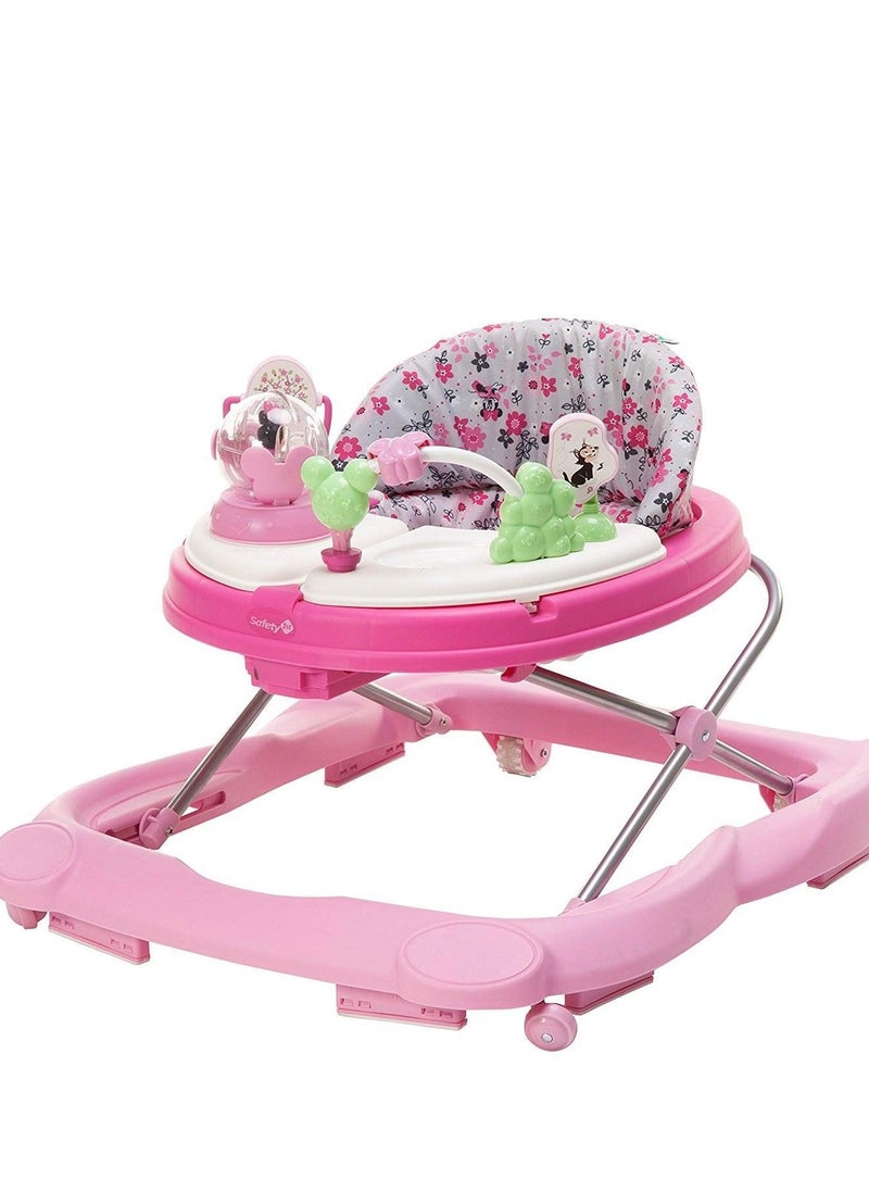 Disney Baby Minnie Mouse Music and Lights Baby Walker with Activity Tray (Garden Delight)
