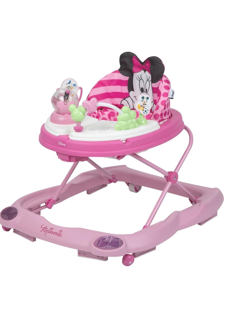 Disney Minnie Mouse Glitter Music and Lights Walker, Pink