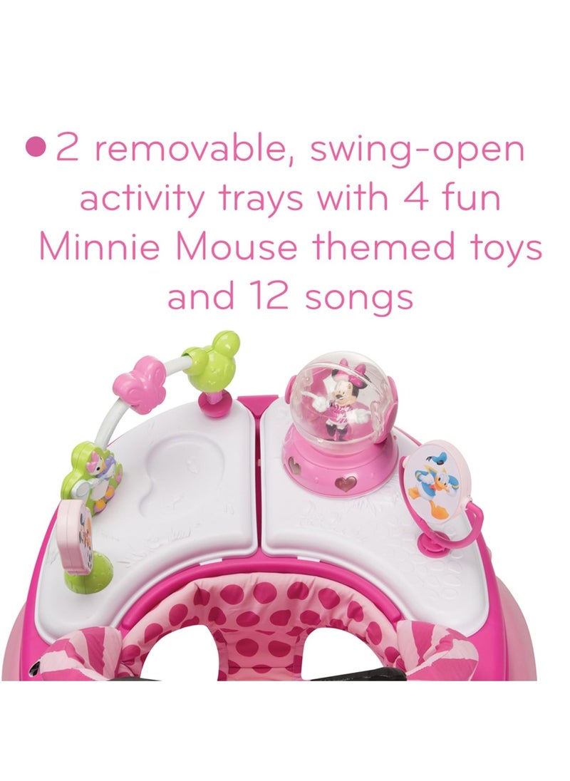 Disney Minnie Mouse Glitter Music and Lights Walker, Pink