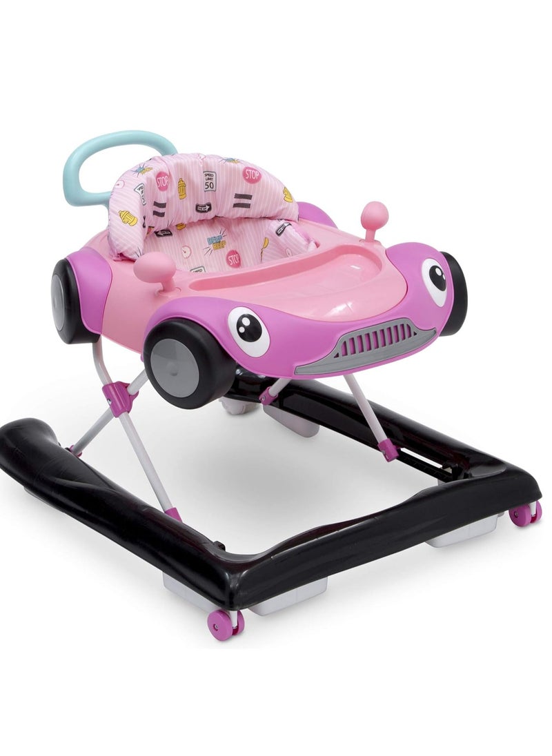 Delta Children First Race 2-in-1 Walker, Pink