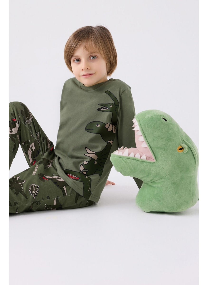 Boy Long Sleeve Pajama Set RP3429 Khaki