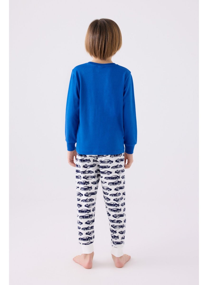 Boy Long Sleeve Pajama Set RP3439 Cobalt