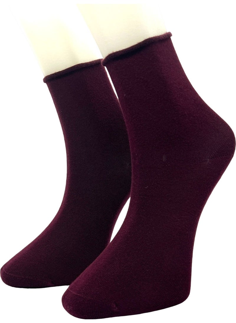 Premium 5 Pairs Women's Elastic Bamboo Seamless Socks