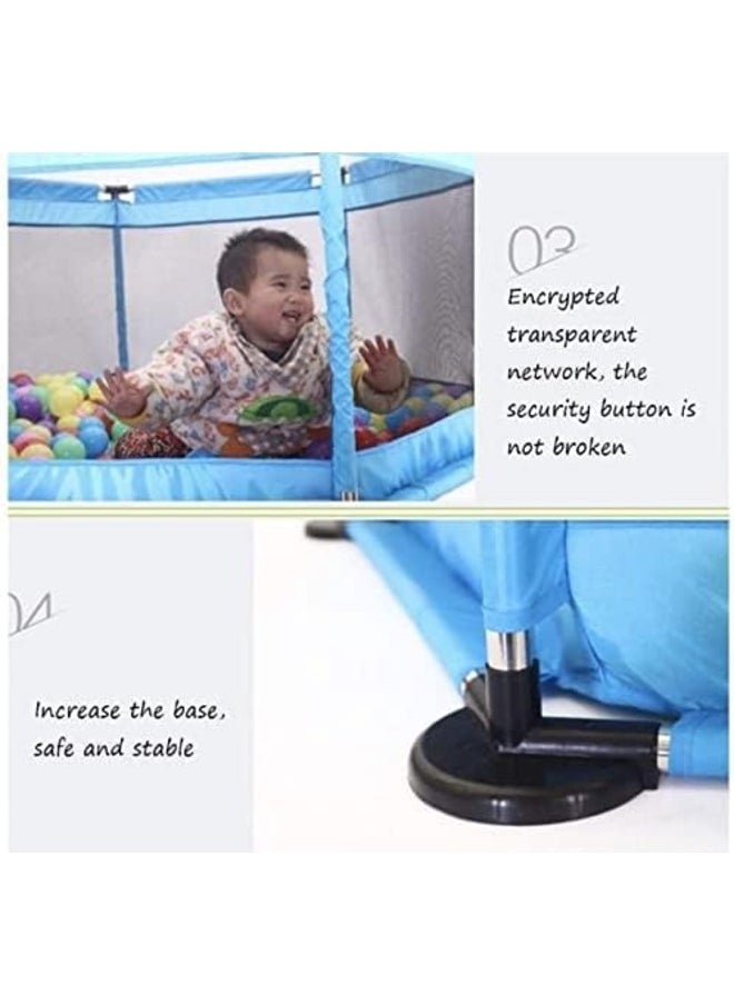 Hexagonal Baby Playpen & Ball Pool Safe Play Yard for Infants and Toddlers, Ideal for Crawling, Ball Pit Fun, and Active Playtime