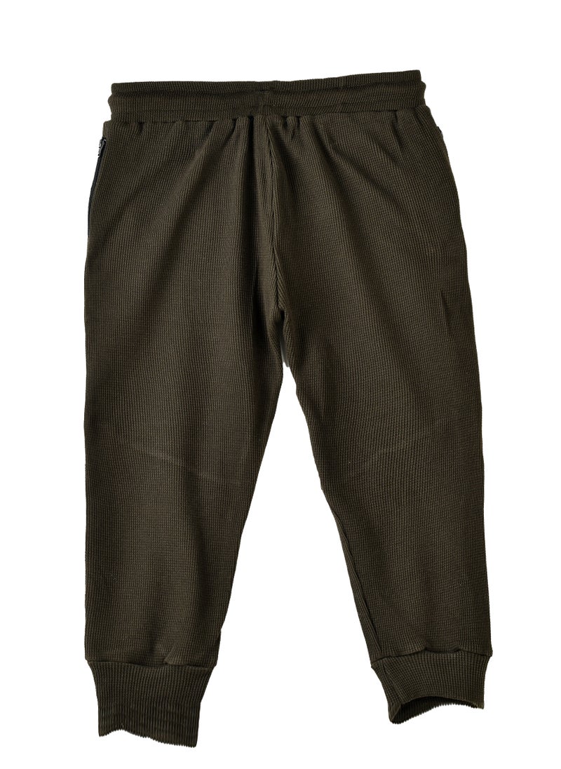 Boys Waffle Texture Jogger Pant