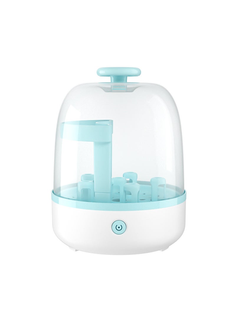 Whales Love Baby Bottle Sterilizer High Temperature Steam Sterilizer Anti-burn Dry Large Capacity Non-drying Sterilizer light blue