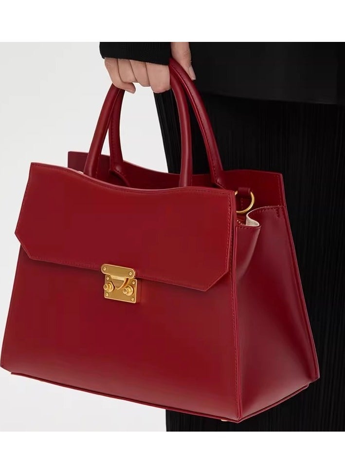 Mom's Bag High-End Red Wedding Bag New Women's Bag Grand Mother-In-Law Wedding Crossbody Handbag