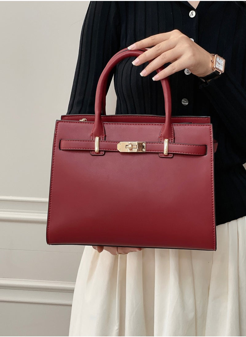 New Red Grand Wedding Bag For Middle-Aged Mothers With A Sense Of Luxury And Large Capacity Suitable For Mother-In-Law