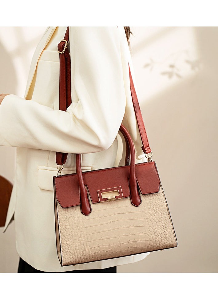 Mother's Day Gift: Light Luxury Middle Aged Women's Bag New Style High Grade And Elegant Gift For Mom Handbag Crossbody