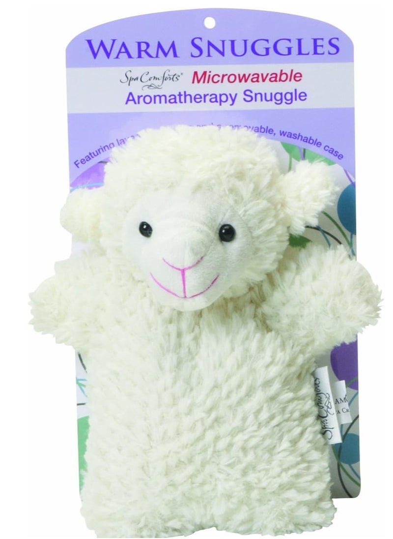 Dreamtime Spa Comforts Snuggles Lamb, White