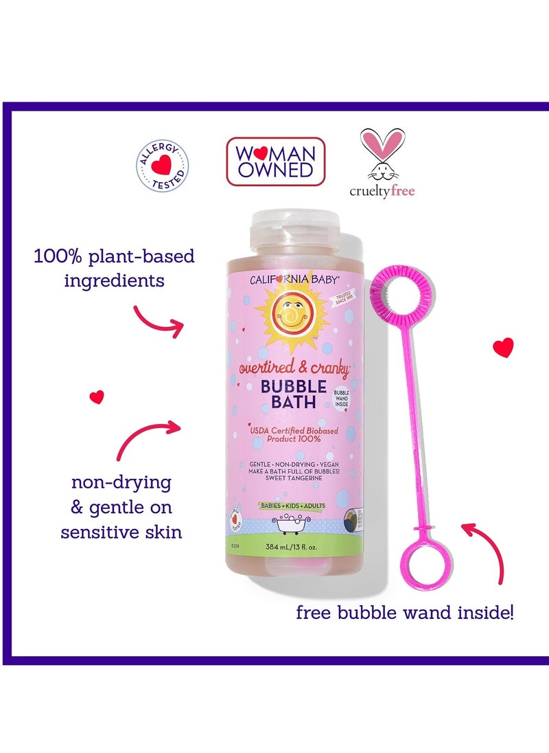 California Baby Overtired and Cranky Aromatherapy Bubble Bath 13 oz.